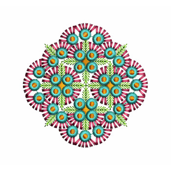 Patch Embroidery Design 18437