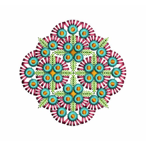 Patch Embroidery Design 18437