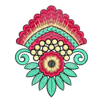 Patch Embroidery Design 18680