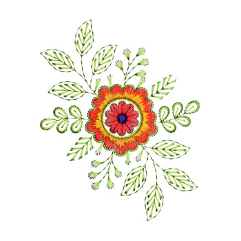 Patch Embroidery Design For Shirt