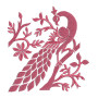 Peacock Applique Embroidery Pattern