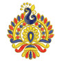 Peacock jumka Embroidery Applique