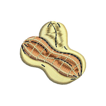 Peanut Embroidery Design
