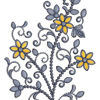 Pillow Applique Embroidery Design 25484
