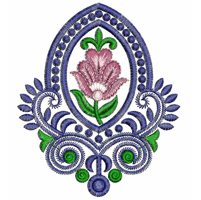 Pillow Patch Applique Embroidery Design 25680