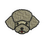 Poodle Embroidery Design