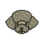 Poodle Embroidery Design
