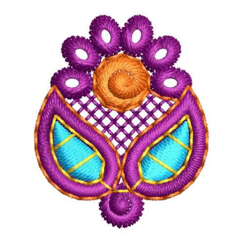 Pooja Aasan Embroidery Design