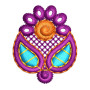 Pooja Aasan Embroidery Design