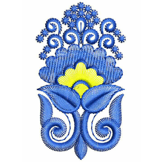 Purse Butta Embroidery Design 25281