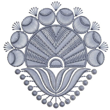 Purse Butta Embroidery Design 25699