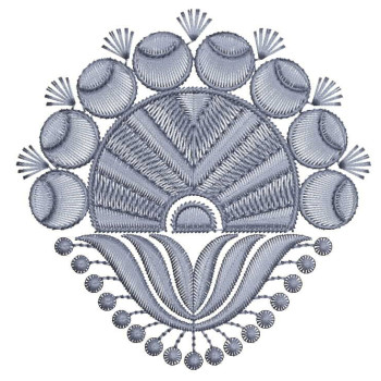 Purse Butta Embroidery Design 25699