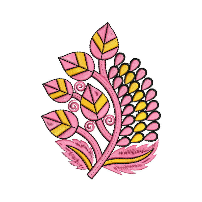 Purse Machine Embroidery Patch Design