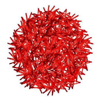 Red Tilak Circle Embroidery Design