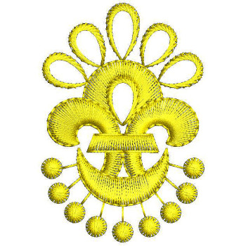 Saree Border Small Applique Embroidery Design 24920