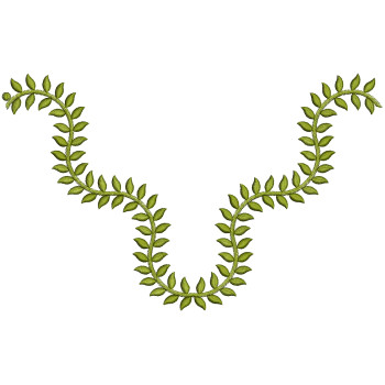 Saree Butta Embroidery Design 25276