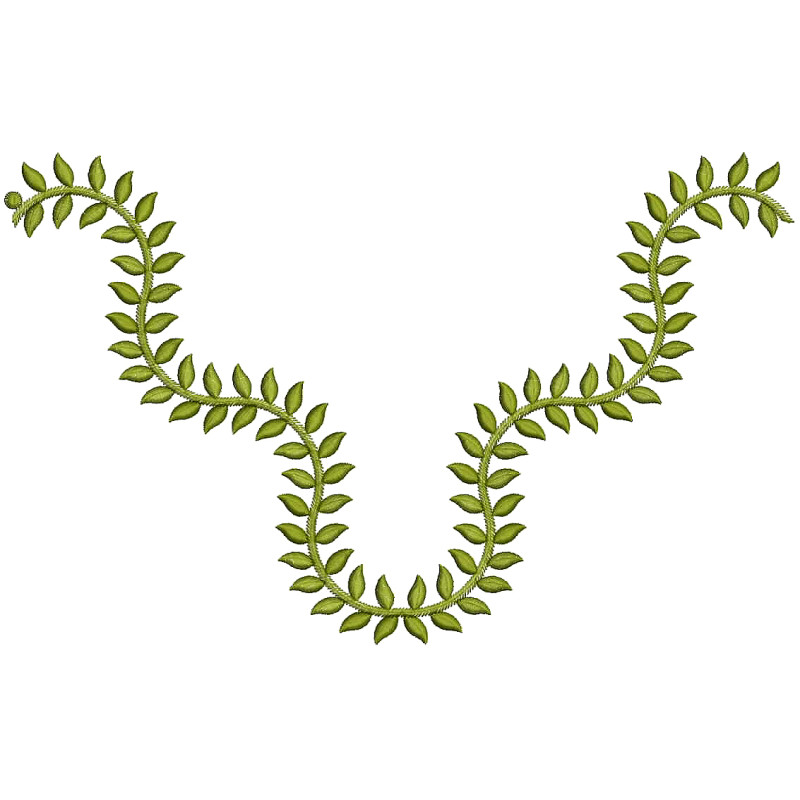 Saree Butta Embroidery Design 25276