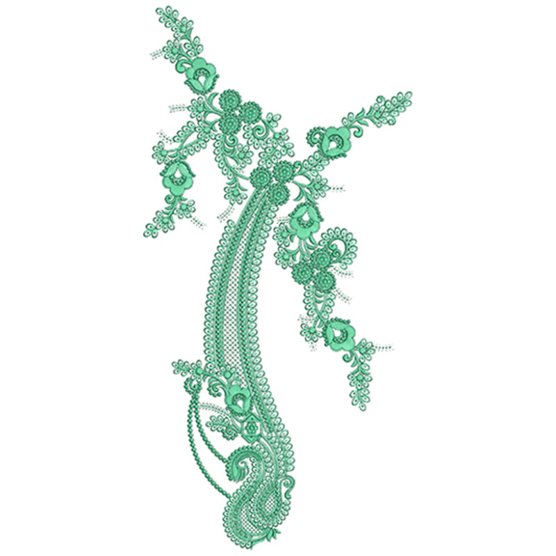 Shower Curtain Embroidery Pattern