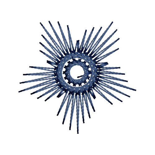 Simple Small Flower Embroidery