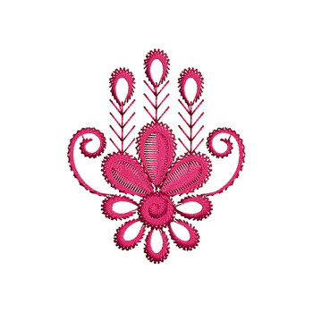 Simple Butti Embroidery Design
