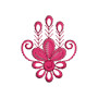 Simple Butti Embroidery Design