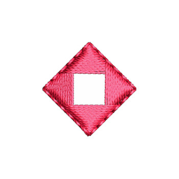 Simple Geometric Embroidery Design