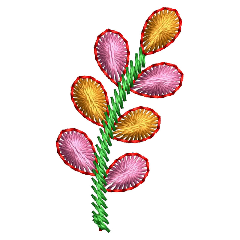 Simple Handkerchief Embroidery Design