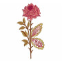 Single Rose Embroidery Design