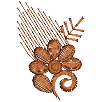 Small Butta Embroidery Design 25078