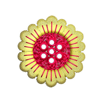 Small Butti Embroidery Design