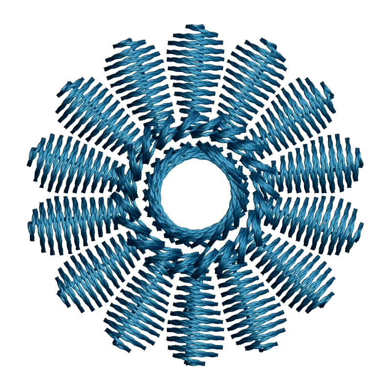 Small Butti Embroidery Pattern