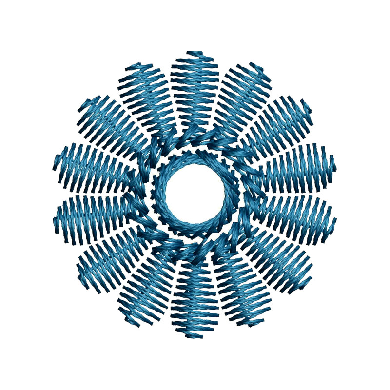 Small Butti Embroidery Pattern