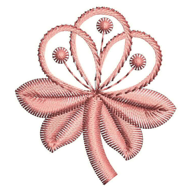 Small Flower Embroidery Design 24916