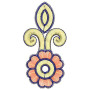 Small Flower Applique Embroidery Design 24796