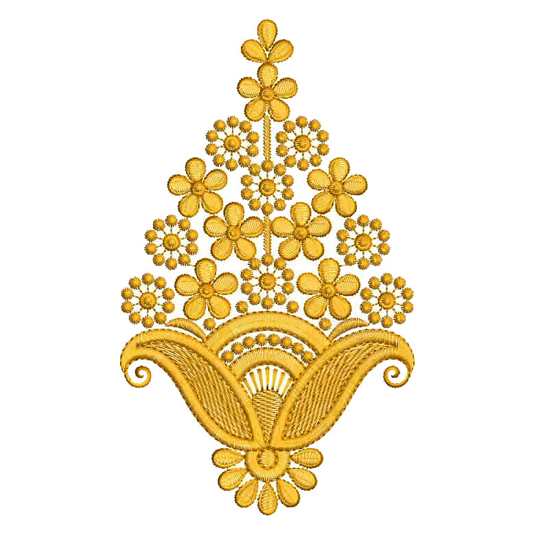 Small Flower Embroidery Design