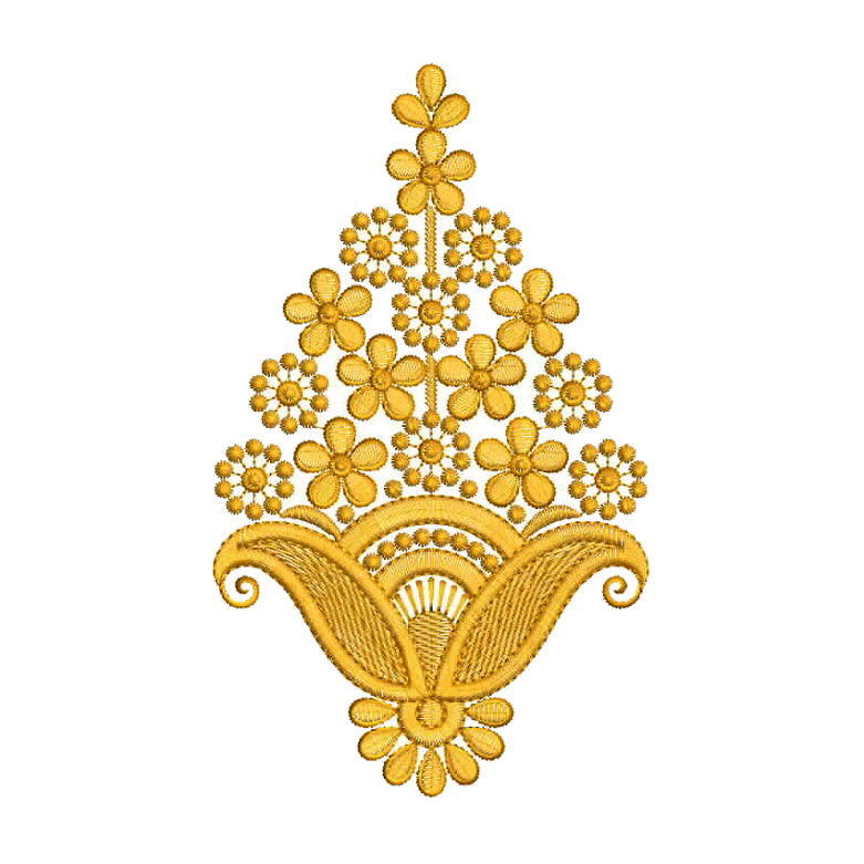 Small Flower Embroidery Design