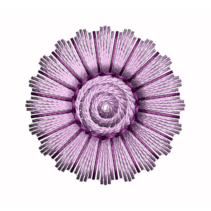 Small Round Embroidery