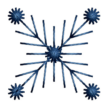 Snowflake Embroidery Design