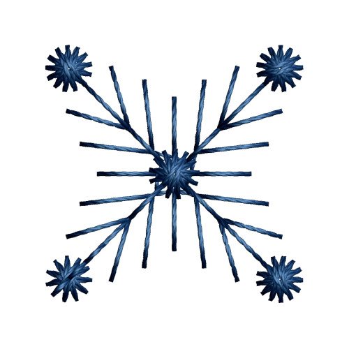 Snowflake Embroidery Design