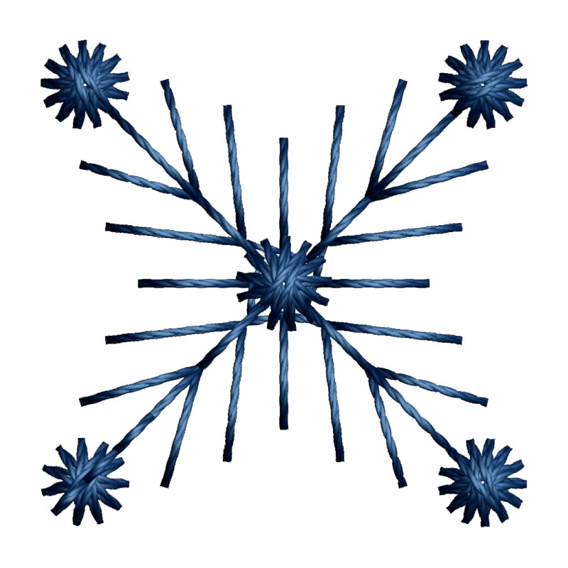 Snowflake Embroidery Design