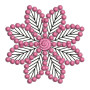 Snowflake Machine Embroidery Design 26195