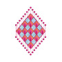 Square Embroidery Motif Design
