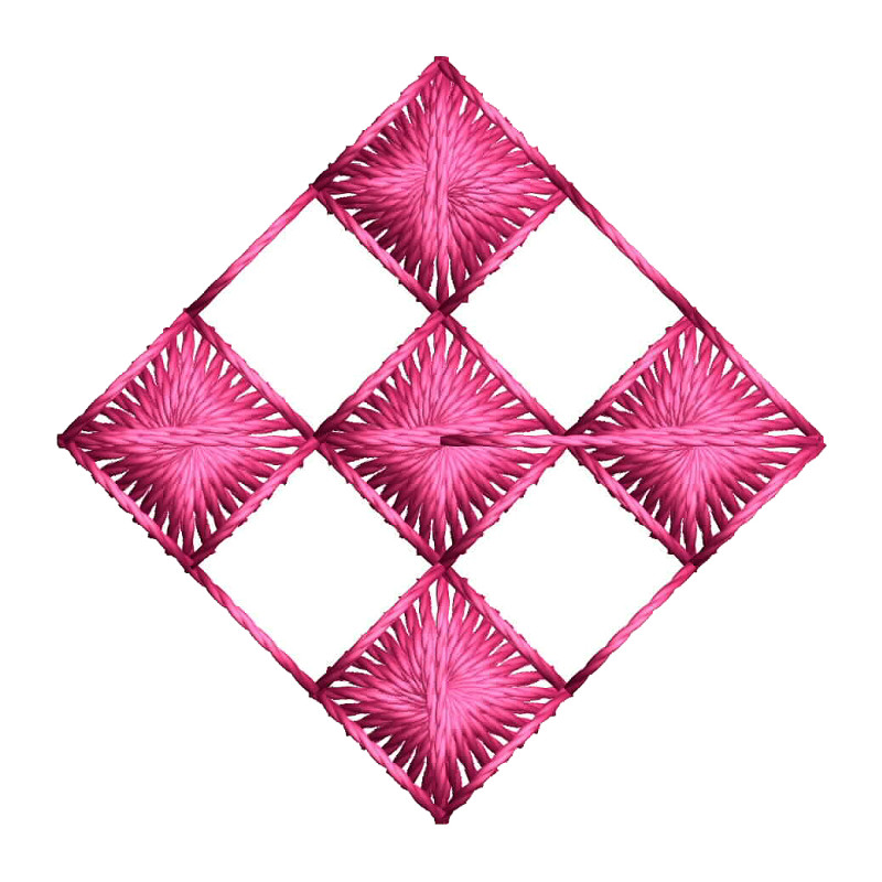 Square Embroidery Pattern