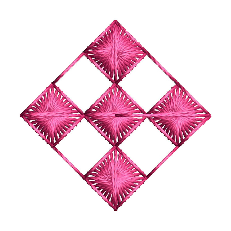 Square Embroidery Pattern
