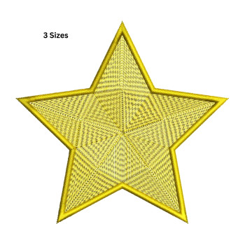 Star Embroidery Design