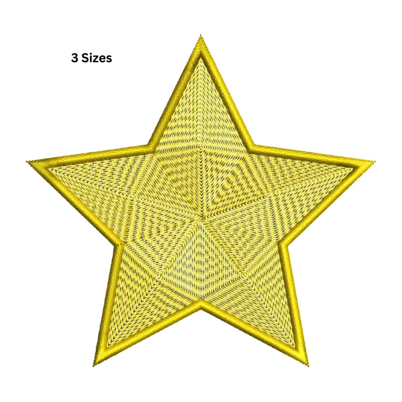 Star Embroidery Design