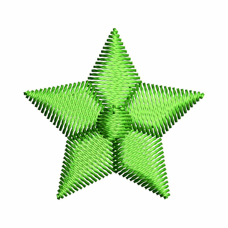 Star Pattern Embroidery