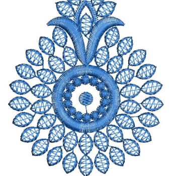 Styles Applique Embroidery Design 25556