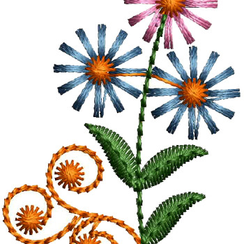 Indian Motif For Embroidery 25981