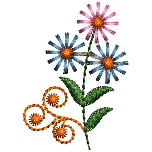 Indian Motif For Embroidery 25981